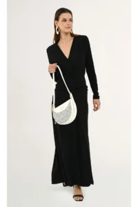 Pierre Cardin Limited Edition White Digital Monogram Women's Cross Shoulder Bag