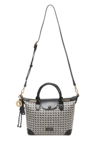 Pierre Cardin Limited Edition Black Digital Monogram Women's Shoulder Bag - Image 3