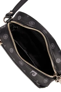 Pierre Cardin Black Monogram Women's Cross Shoulder Bag - Image 7