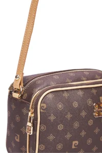 Pierre Cardin Brown Monogram Women Shoulder Bag - Image 5