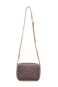 Pierre Cardin Brown Monogram Women Shoulder Bag - Image 7
