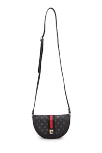 Pierre Cardin Black Monogram Women's Cross Shoulder Bag - Image 3