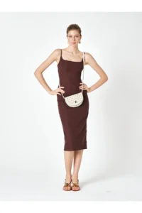 Pierre Cardin Vanilla Monogram Women's Cross Shoulder Bag