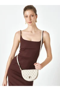Pierre Cardin Vanilla Monogram Women's Cross Shoulder Bag - Image 2