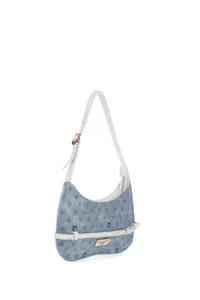 Pierre Cardin BLUE Monogram Women Shoulder Bag - Image 4