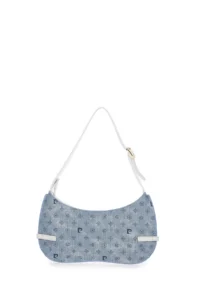 Pierre Cardin BLUE Monogram Women Shoulder Bag - Image 7