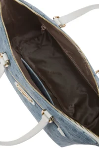 Pierre Cardin BLUE Monogram Women Shoulder Bag - Image 6