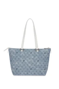 Pierre Cardin BLUE Monogram Women Shoulder Bag - Image 8