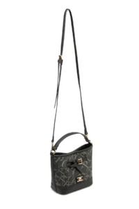 Pierre Cardin Monogram Black Women's Cross Shoulder Bag - Image 2