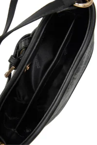 Pierre Cardin Monogram Black Women's Cross Shoulder Bag - Image 4