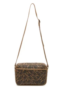Pierre Cardin Monogram Brown Women's Cross Shoulder Bag - Image 7