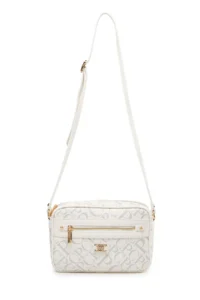 Pierre Cardin Monogram White Women's Cross Shoulder Bag - Image 3