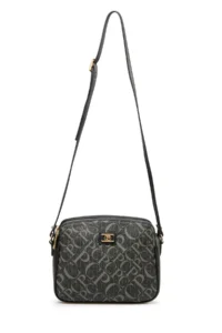 Pierre Cardin Monogram Black Women's Cross Shoulder Bag - Image 3