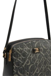 Pierre Cardin Monogram Black Women's Cross Shoulder Bag - Image 5