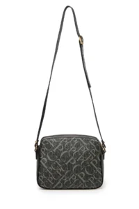 Pierre Cardin Monogram Black Women's Cross Shoulder Bag - Image 7