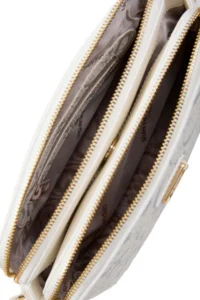 Pierre Cardin Monogram White Women's Cross Shoulder Bag - Image 5