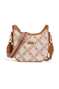 Pierre Cardin Tan Women Crossbody Bag - Image 4