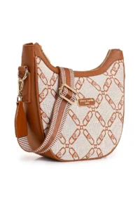 Pierre Cardin Tan Women Crossbody Bag - Image 5