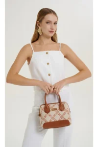 Pierre Cardin Tan Women Tote Bag - Image 8