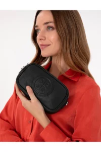 Pierre Cardin Black Crossbody Bag -VR046 - Image 2