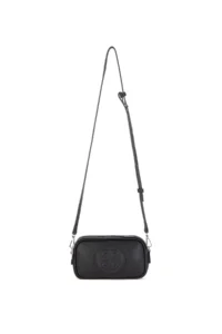 Pierre Cardin Black Crossbody Bag -VR046 - Image 6