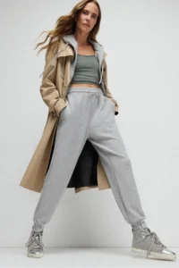 No Matter What Women's Soft Textured Waist Adjustable Sweatpants with Elastic Legs - Image 3
