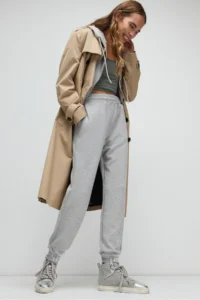 No Matter What Women's Soft Textured Waist Adjustable Sweatpants with Elastic Legs - Image 4