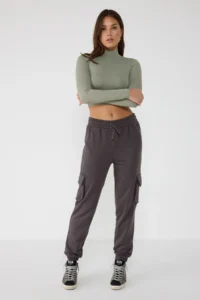 No Matter What Basic Cargo Jogger Pants - Image 2