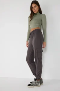 No Matter What Basic Cargo Jogger Pants - Image 3