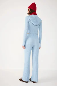 No Matter What Elastic Waist Ribbed Soft Pants - Image 5