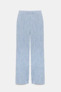 No Matter What Elastic Waist Ribbed Soft Pants - Image 6
