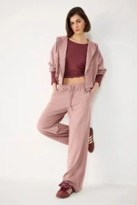 No Matter What Women Casual Pants Plain Cut Cotton double pocket - Image 2