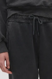 No Matter What Women's Jogger Sweatpants Faded Effect Cotton Elastic Legs - Image 4