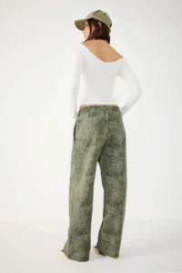No Matter What Brushed Effect Cotton comfort Pants - Image 5