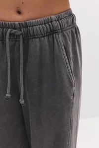 No Matter What Women Wide Leg Pants Cotton Regular Waist with pocket - Image 3