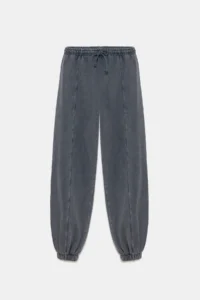 No Matter What Women's Balloon Pants Elastic Leg Cotton Sweatpants
