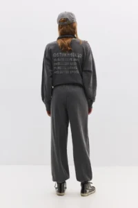 No Matter What Women's Balloon Pants Elastic Leg Cotton Sweatpants - Image 6