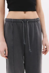 No Matter What Women's Balloon Pants Elastic Leg Cotton Sweatpants - Image 5