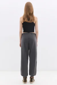 No Matter What Women's Balloon Pants Elastic Leg Cotton Sweatpants - Image 6