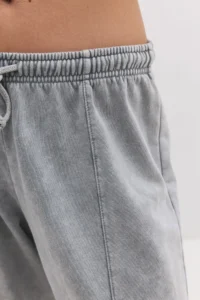 No Matter What Women's Balloon Pants Elastic Leg Cotton Sweatpants - Image 4