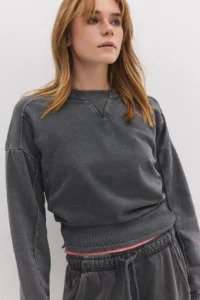 No Matter What Women's Basic Sweatshirt Crew Neck Long Sleeve 100% Cotton Combed - Image 5