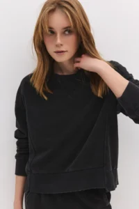 No Matter What Women's Basic Sweatshirt Crew Neck Long Sleeve 100% Cotton Combed - Image 2