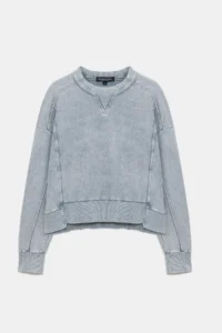 No Matter What 100% Cotton Basic Combed Cotton Sweatshirt