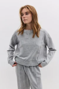 No Matter What 100% Cotton Basic Combed Cotton Sweatshirt - Image 2