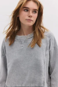 No Matter What 100% Cotton Basic Combed Cotton Sweatshirt - Image 4