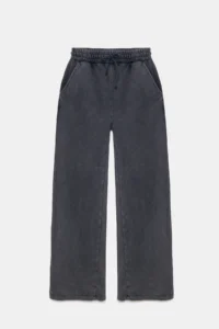 No Matter What Elastic Waist Wide Leg Pants