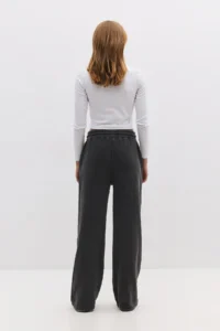 No Matter What Elastic Waist Wide Leg Pants - Image 5