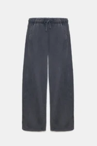 No Matter What Women Casual Pants Waist Shirred Plain Cut