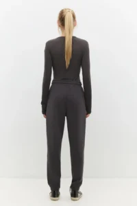 No Matter What Women skinny Leg Sweatpants Elastic Waist Laced - Image 6