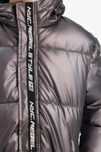 DeFacto Warm Water Repellent Hooded Fleece Lined Puffer Coat Boy - Image 5